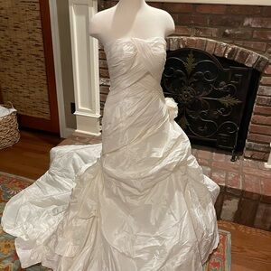 Casablanca Strapless Wedding Dress